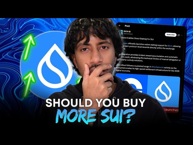 Should You Buy More $SUI? Coinbase Staking Is Live...