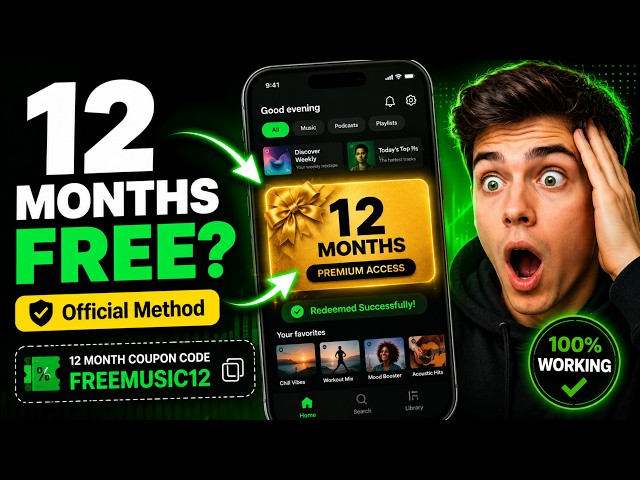 Spotify Premium 12-Month Code – Step-by-Step Guide (2026)