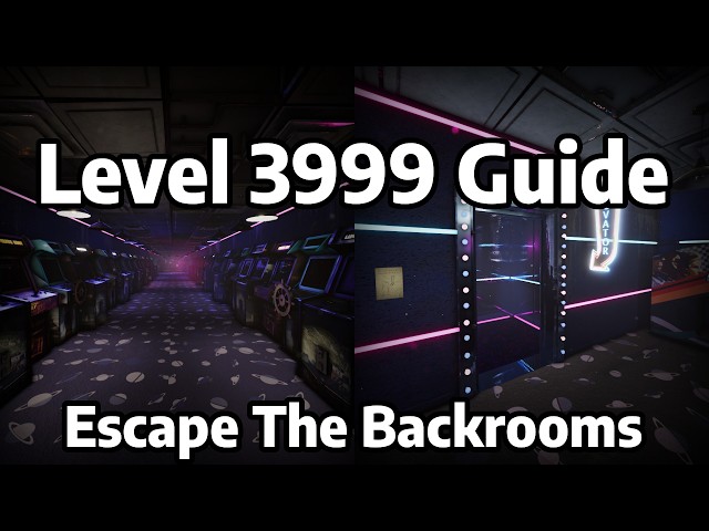 Level 3999 Arcade Guide and Walkthrough | Escape The Backrooms