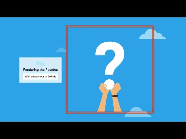 Pondering the Postdoc