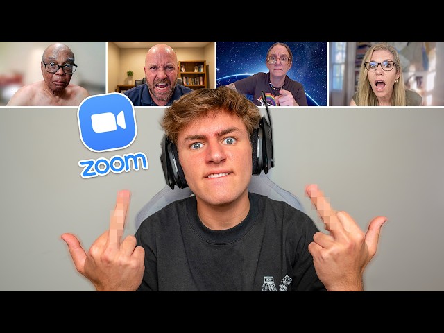 24 Minutes of the Funniest Zoom Trolling