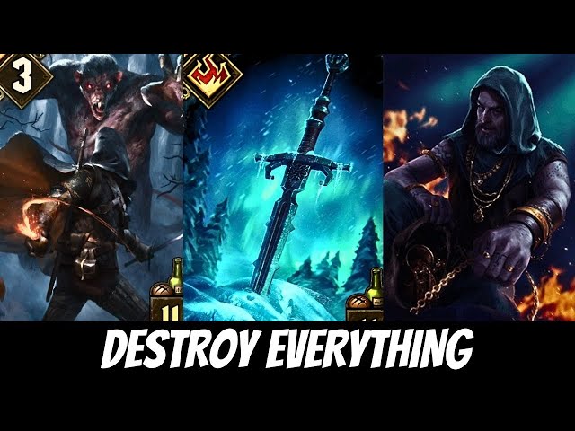 GWENT: TOXIC Sihil-Madoc-Pirate Deck