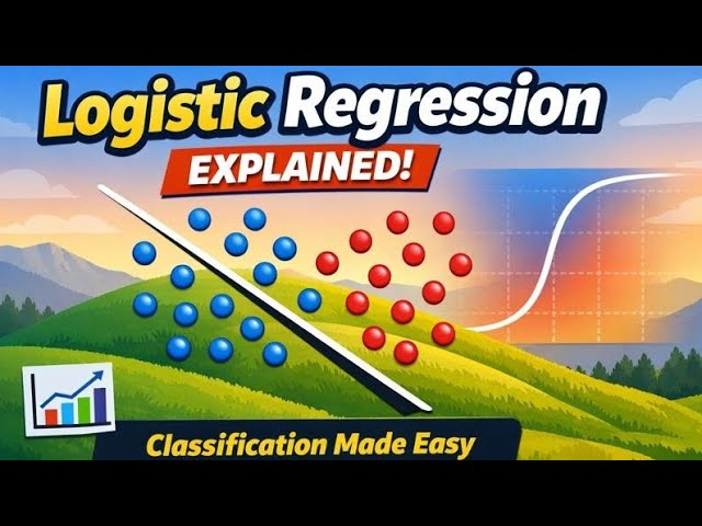 Logistic Regression Explained | Machine Learning Classification for Beginners #machinelearning