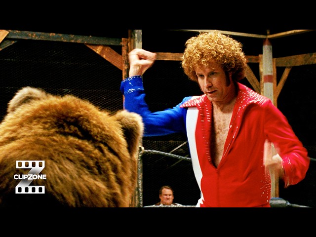 Semi-Pro | Bear Wrestling Scene | ClipZone: Comedy Callbacks