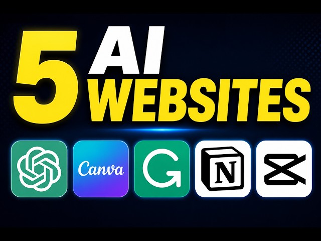 5 AI Websites That Save Time