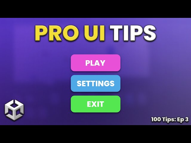 7 ESSENTIAL Canvas UI Tips Every Unity Developer Needs!