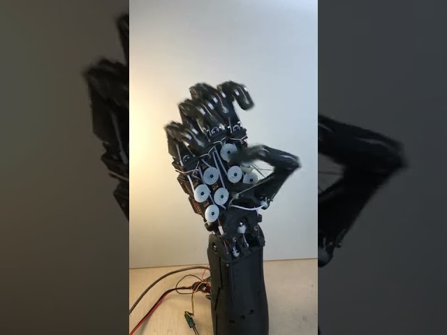 V1 #DexHand low cost $300 BOM #robot #hand #fingers simple co-ordination #diy
