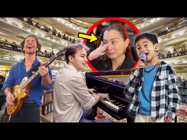 The Most EMOTIONAL Coldplay Flashmob at the Library! (Fix You)