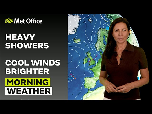 21/08/2026 - Feeling Cool - Morning Weather Forecast UK - Met Office Weather