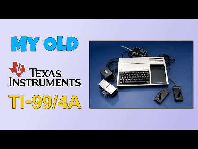 My Old TI 99/4a