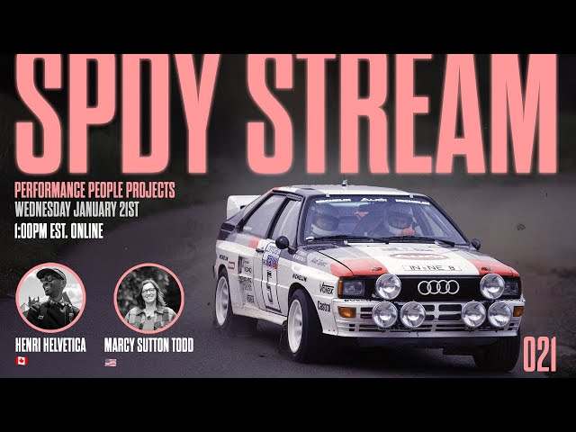 SPDY STREAM 021 with Marcy Sutton Todd. Web Performance and Accessibility