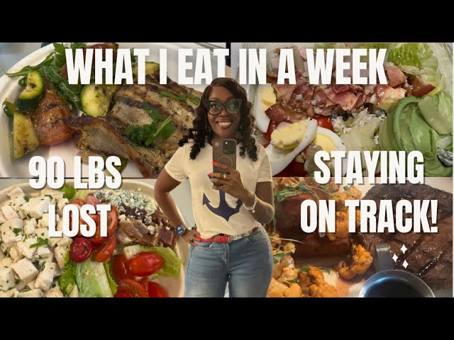 What I Eat in a Week | High-Protein, Low-Carb Lifestyle 🌟 | Work Travel + Winter Arc Update
