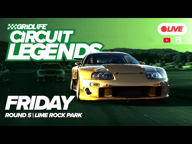 GRIDLIFE Circuit Legends at Lime Rock Park 2026 | Round 5 | Day 1 LIVE