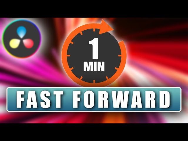 HOW TO Fast Forward Effect | Davinci Resolve Tutorial