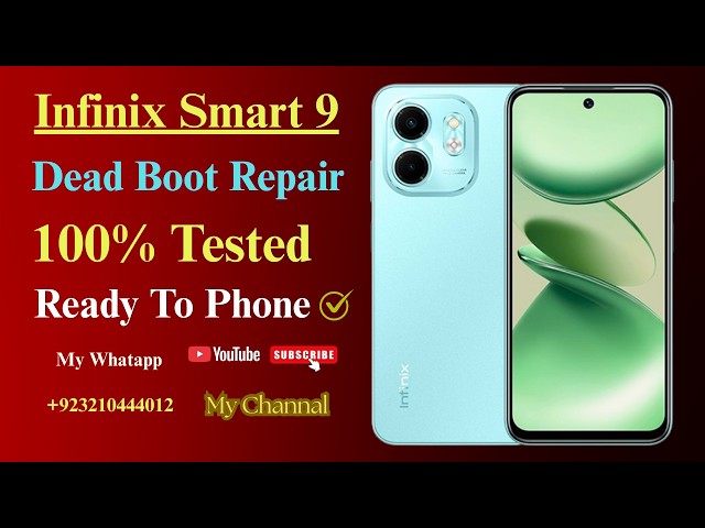 Infinix Smart 9 Dead Boot Repair | Flash File | Firmware | 2026 I.T Mobile Point