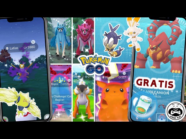 ALL POKEMON GO EVENTS MARCH 2026 | FREE VOLCANION, ZACIAN and SHINY ZAMAZENTA in POKEMON GO