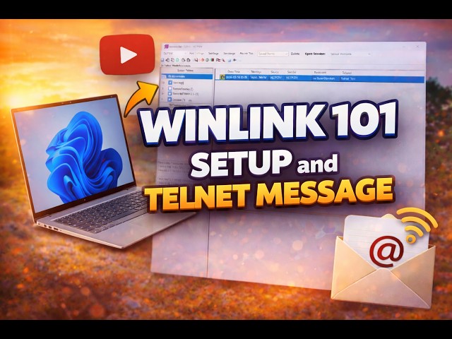 Winlink 101: Winlink Express Basics | Installation & Telnet Mail  (Part One)