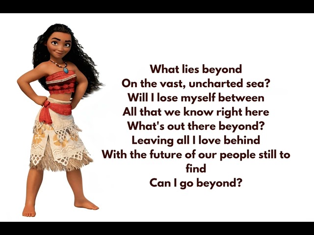 Auli'i Cravalho - Beyond (From "Moana 2" / Lyrics)