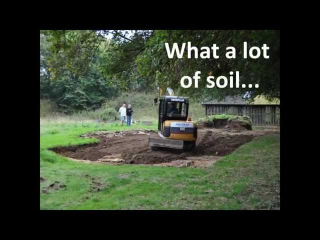 Basing House 2014 - Archaeological excavation and survey - In-filling