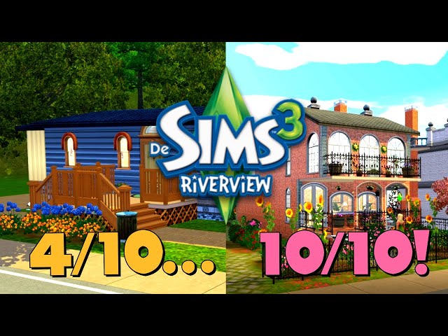 Judging and Rating Every EA Build in the Sims 3 Riverview