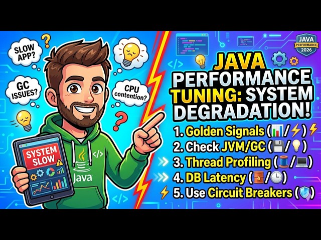 Java Performance Tuning: How to Fix System Degradation in Production | What todo when you recognize