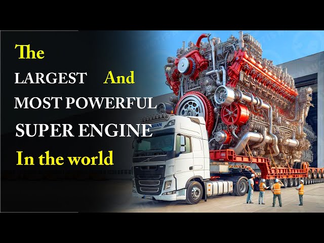 The largest and most powerful super engine in the world