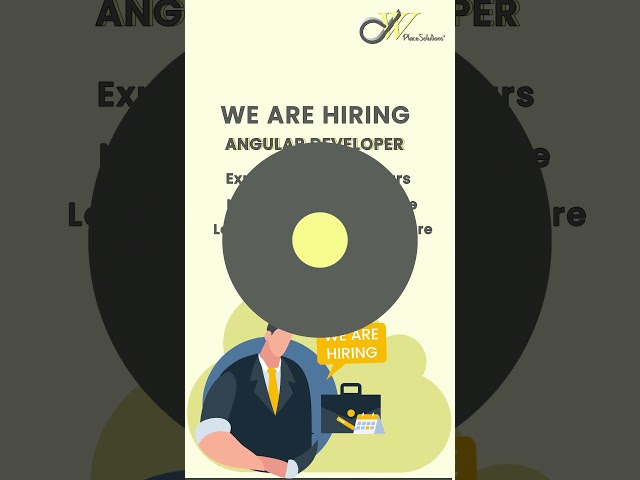 Job Opening for Angular Developers | DWPlaceSolutions pvt Ltd