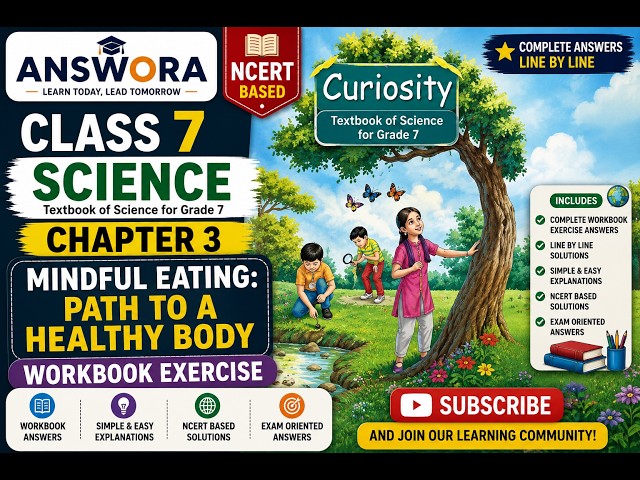 Class 6 Science Curiosity Chapter 3 Workbook Answers | Mindful Eating: Path to a Healthy Body |