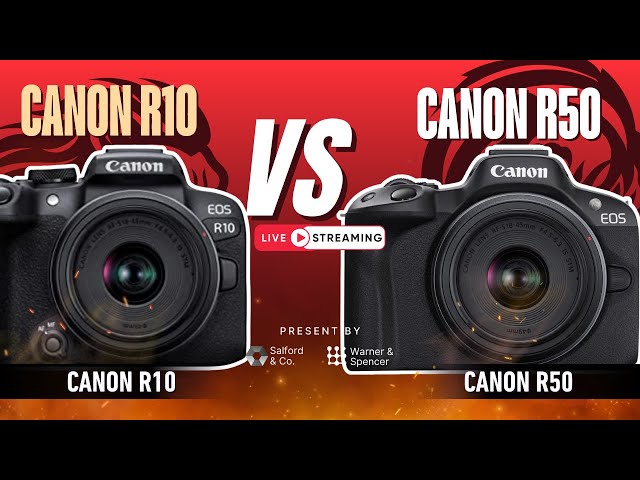 Canon R10 vs R50: Why Canon R50 Dominates E-Commerce Photography.