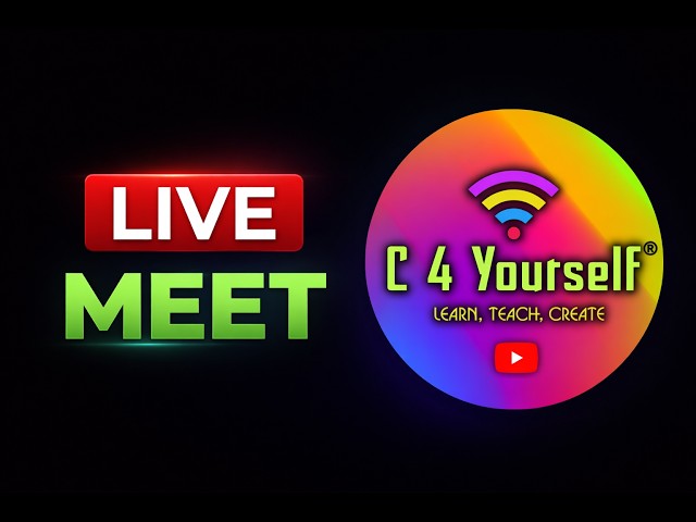 C 4 Yourself LIVE 🔥