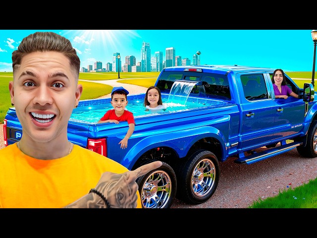 I TURNED my VAN into a POOL for 24 Hours