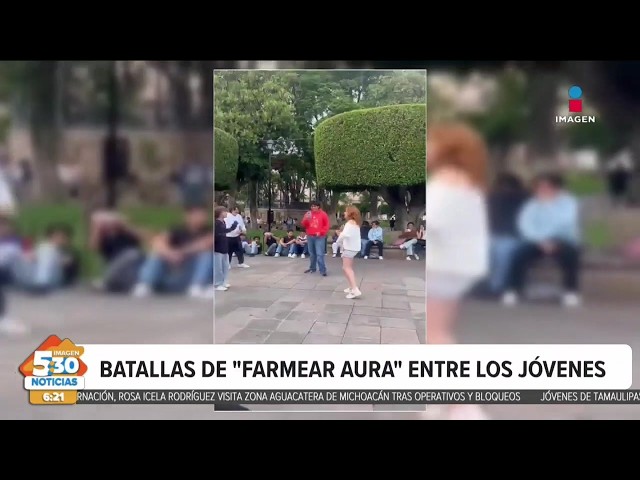 Se viralizan las batallas de "farmear aura" entre los jóvenes | Imagen Noticias 5:30