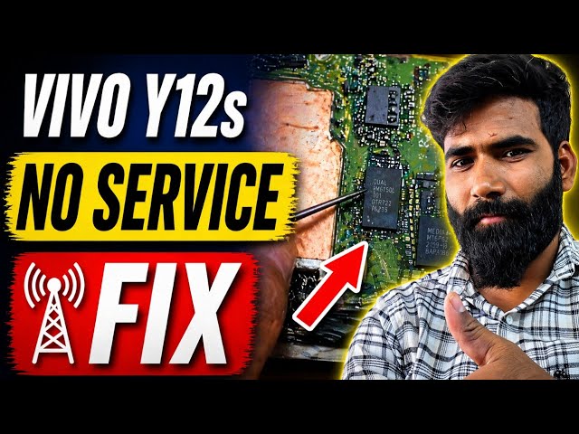 Vivo Y12s No Service Emergency Calls Problem Solution  Network Fix 2026