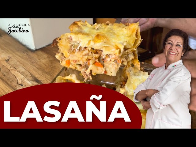 Como hacer Lasaña en casa | Como hacer lasaña a la boloñesa