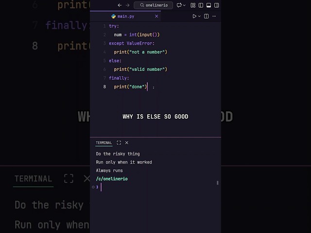 You're Writing try-except WRONG! Here's the Pro Pattern 🎯