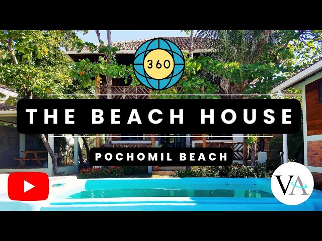🌐 The Beach House at Playa Pochomil, Nicaragua - Interactive Virtual Tour