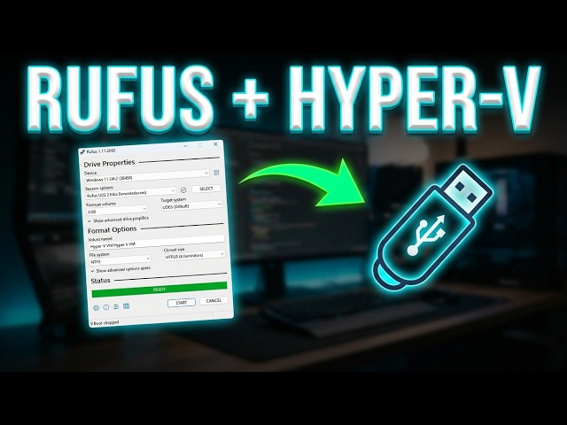 How To Boot Hyper-V VM With Rufus | Step-by-Step