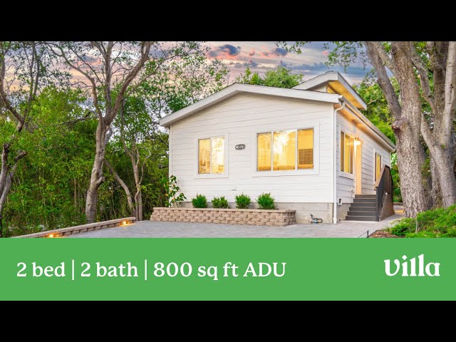 2 bed | 2 bath | 800 sq. ft. ADU