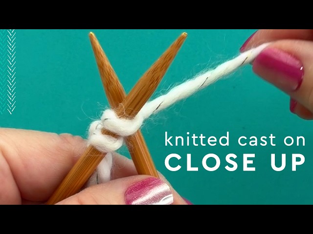 Knitted Cast On for Beginners (Step-by-Step Tutorial)