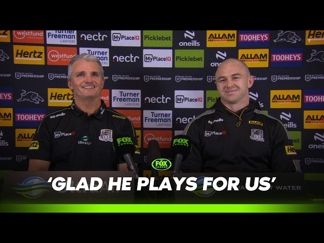 McLean praised by Cleary as Panthers win top of the table clash 🌟 | Penrith Press Conference