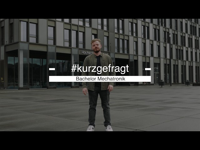 #kurzgefragt: Mechatronik, Bachelor | HSBI