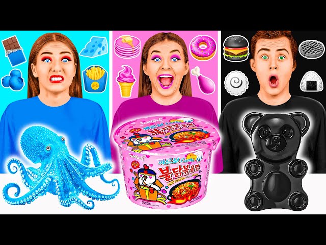 Food of The Same Colors Challenge | Prank Wars by PaRaRa Challenge