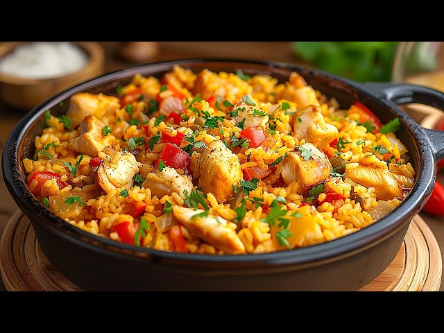 Easy and juicy chicken rice that will surprise you!