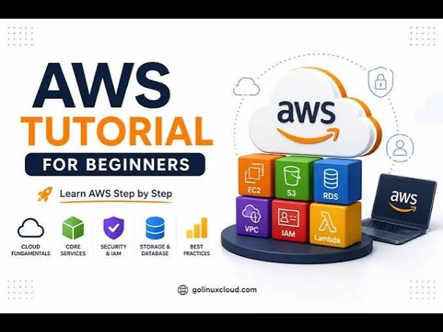 AWS Tutorial For Beginners | AWS Full Course  | AWS Training |