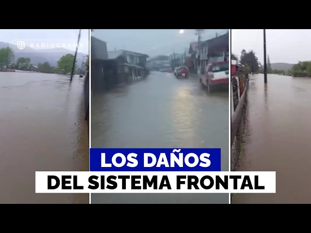 Red alert due to intense frontal system: the consequences of the rains lashing the south