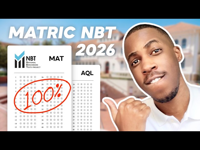 The Only NBT Exam Preparation Video You'll Ever Need *Matric NBT 2026*