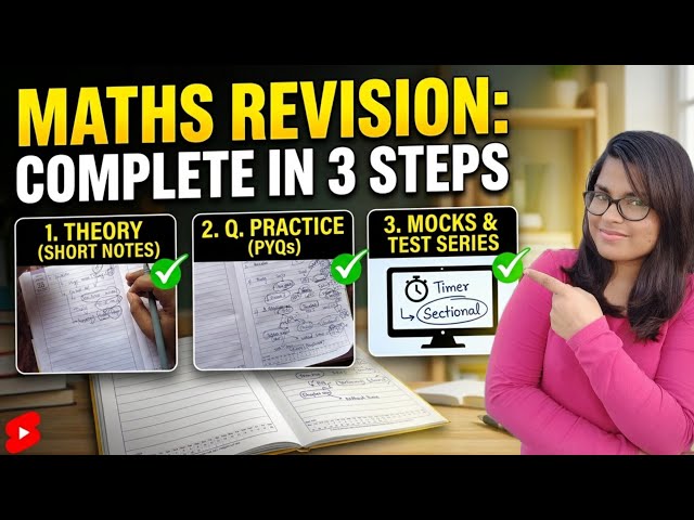 SSC CGL 2026 | Complete Your Maths Revision in 3 Steps 🚀