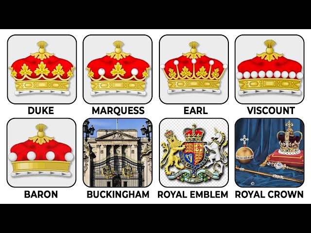 Every British Noble Title Explained In 17 Minutes (Duke to Baron)