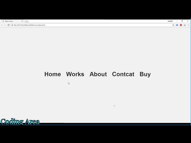 Awesome Responsive Menu Bar using HTML & CSS - Easy Tutorial - Coding Area
