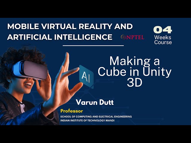 Making a Cube in Unity 3D